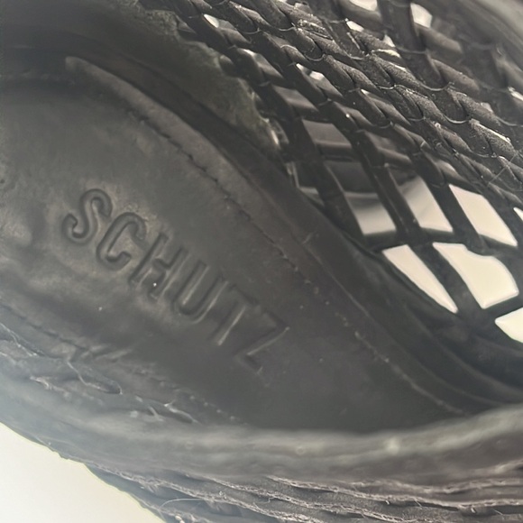 SCHUTZ Women’s Black Ankle Boots Size 9 - Picture 5 of 13